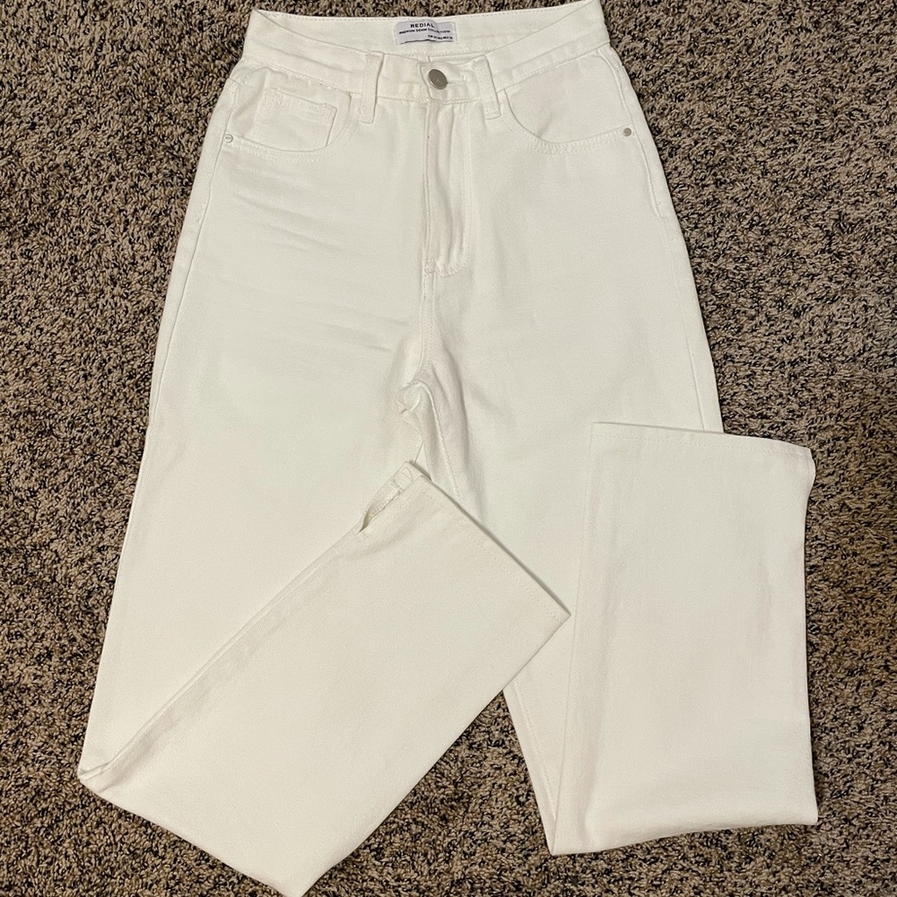 Redial White Denim